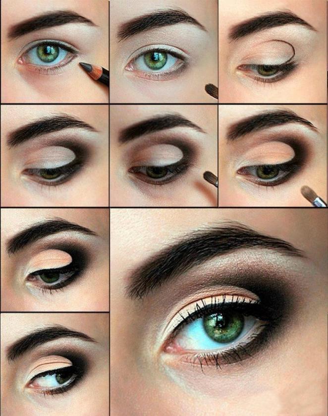 Техника макияжа для зеленых глаз